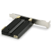 WLAN PCIe Karte 1200 MBit/s (600 MBit/s @ 2,4 GHz), Bluetooth 5.2 - CSL PAX-1800 PLUS