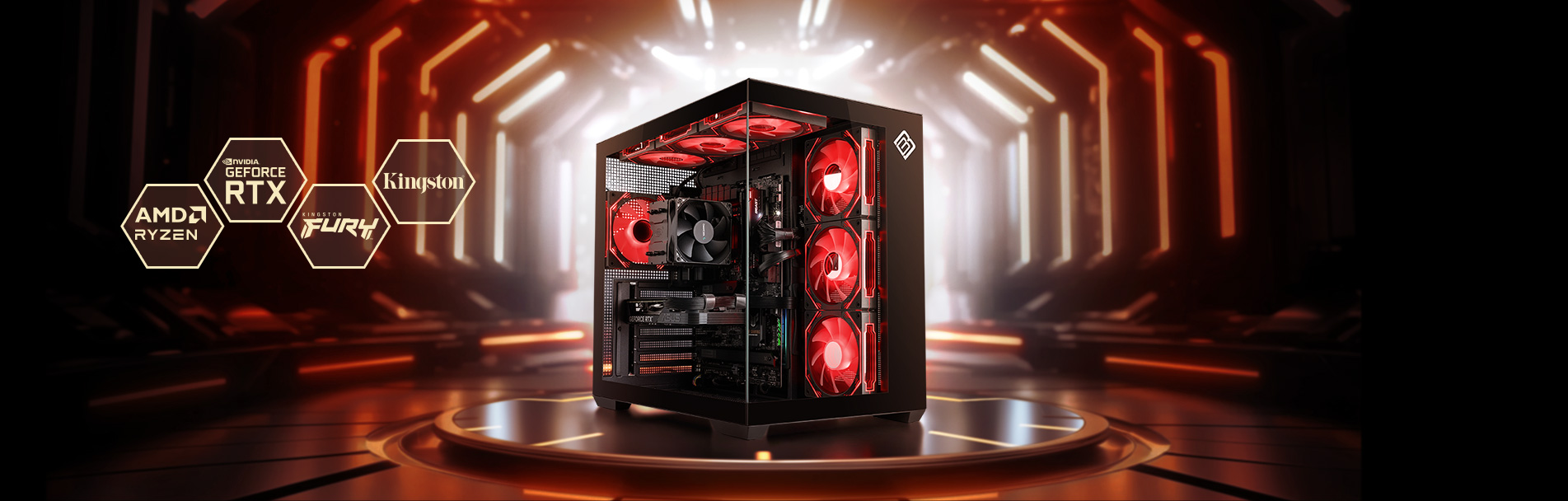 BoostBoxx Advanced 3015: WQHD-Gaming-PC mit Ryzen 5 5600X, RTX 5060 Ti 16GB, 32 GB RAM und stylischer aRGB-Kühlung. Jetzt entdecken!