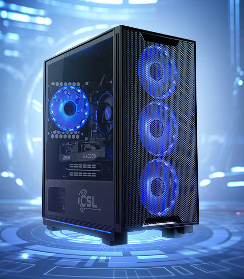 RX 9060 Gaming PC BoostBoxx 1075 &ndash;  Dein Gaming-System mit m&auml;chtiger Grafikpower der AMD Radeon RX 9060! Mit AMD Ryzen 5 5600 CPU inkl. 16 GB RAM,  1000 GB SSD und mehr