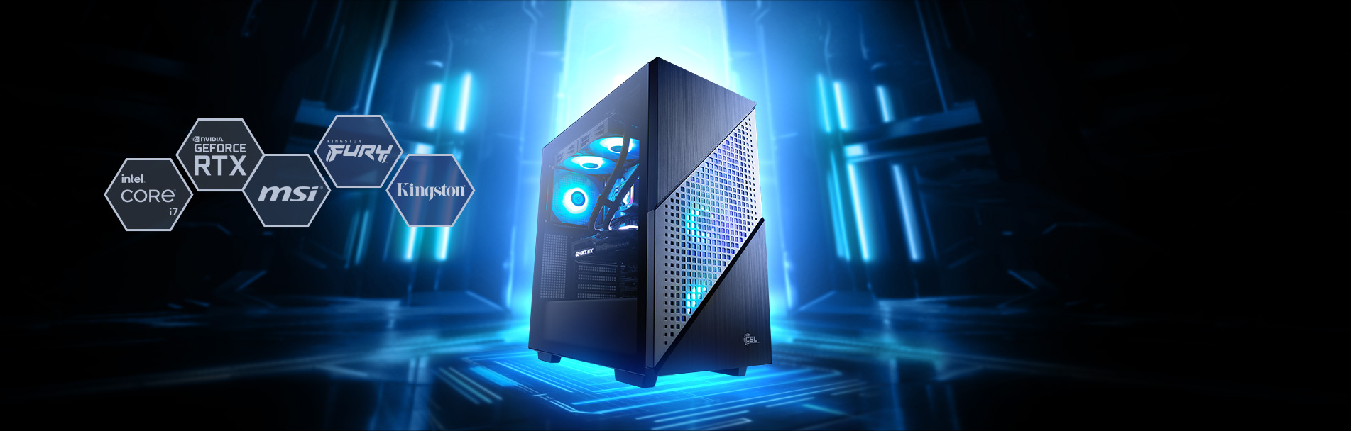 Mit der Intel Core Ultra 7 265KF als Prozessor spielt der Advanced PC 3670 in der Oberliga. Dazu sind eine Wasserkühlung, GeForce RTX 4070 Ti SUPER und 32 GB RAM dabei – für maximalen Gamingspaß!