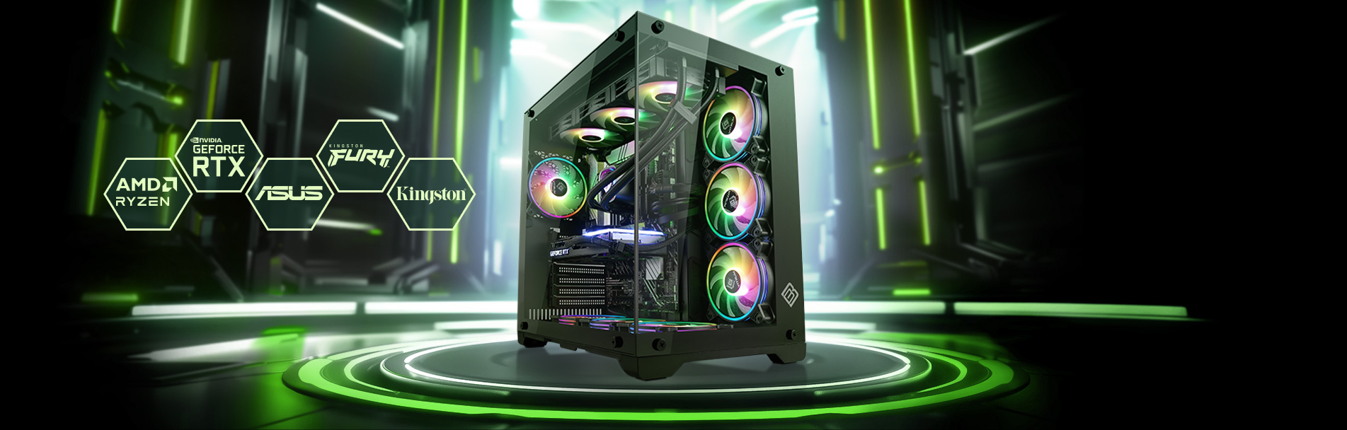 Erlebe mit der BoostBoxx Advanced 3835 High-End-Gaming in 4K. Leistungsstarker Ryzen 7 9800X3D und RTX 5080 OC für ultimative Performance!
