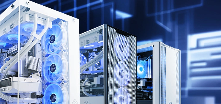 Boostboxx White Edition Gaming PCs - Power & Style in perfekter