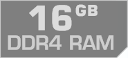 16 GB DDR4 RAM