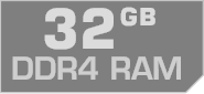 32 GB DDR4 RAM