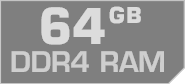 64 GB DDR4 RAM