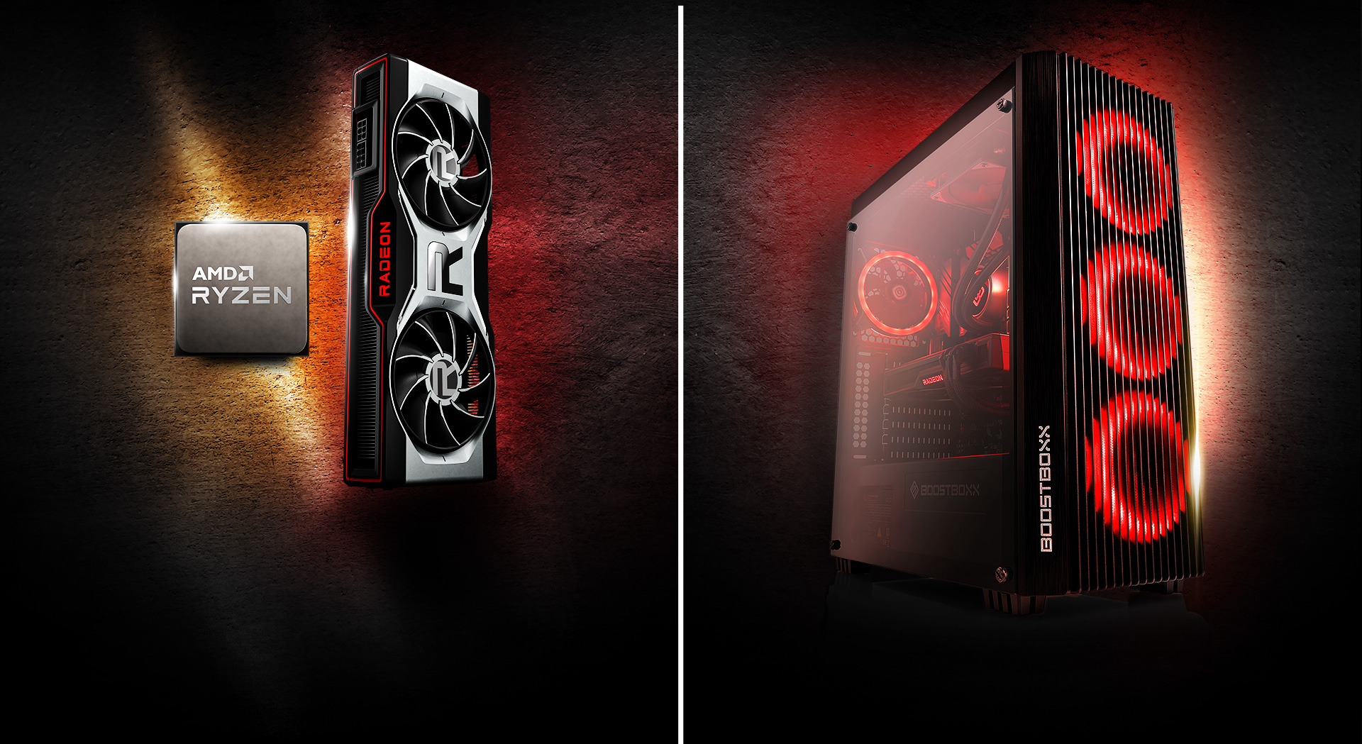 AMD Ryzen™ CPU + Radeon™ Grafikkarte - Header image