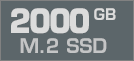 2000 GB M.2 SSD