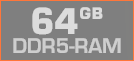 64 GB DDR5-RAM