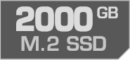 2000 GB M.2 SSD