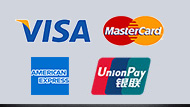 Kreditkarte (Visa/Mastercard/American Express/China UnionPay) Logo
